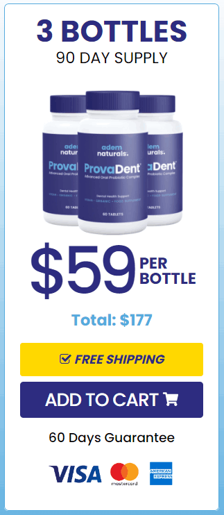 ProvaDent 3 $59/bottle